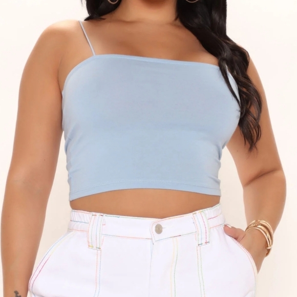 Fashion Nova crop tank top - Picture 1 of 4